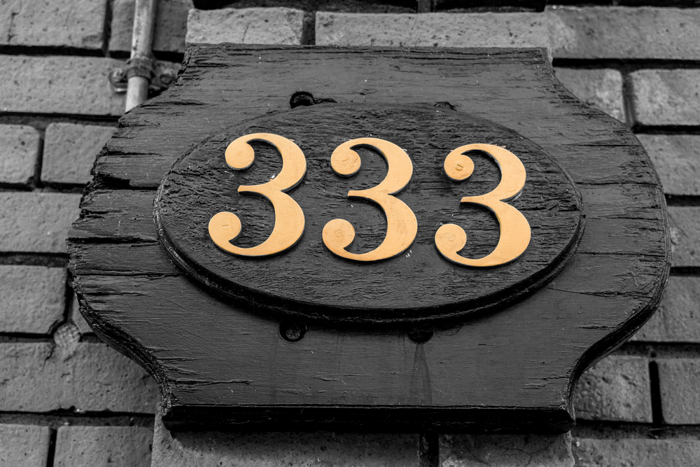 house number, numerology tip